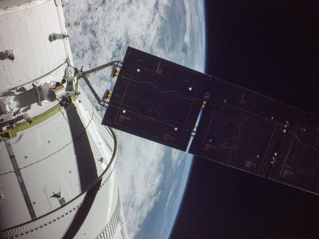 NASA image: Orion Deploys Solar Arrays